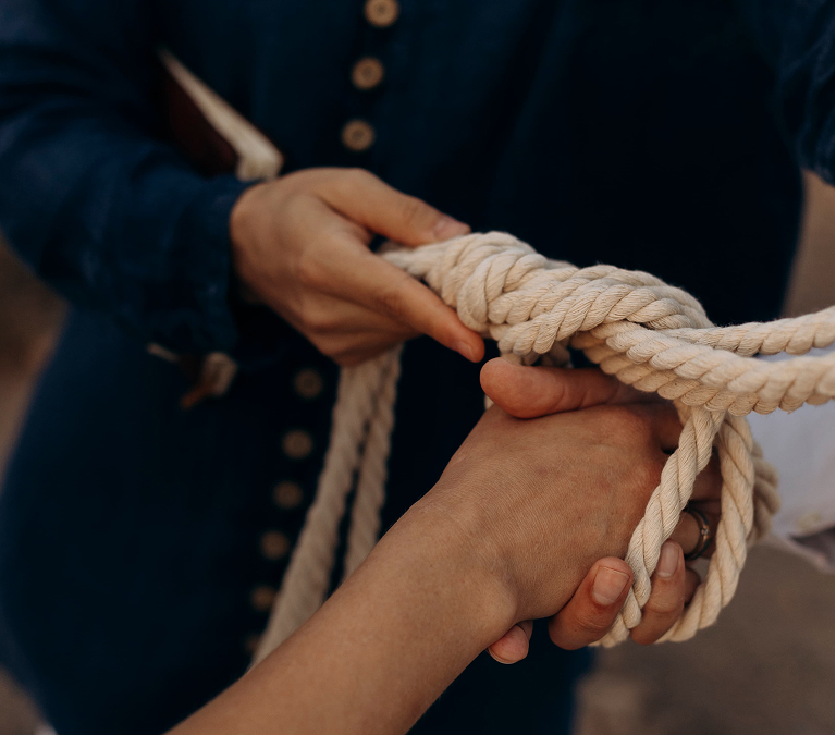 Handfasting Ceremony - santogram - celebrant